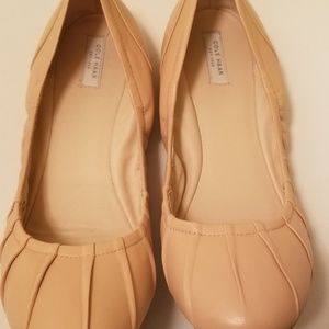 Cole Haan Women's 10.5 Cream Ballet Flats